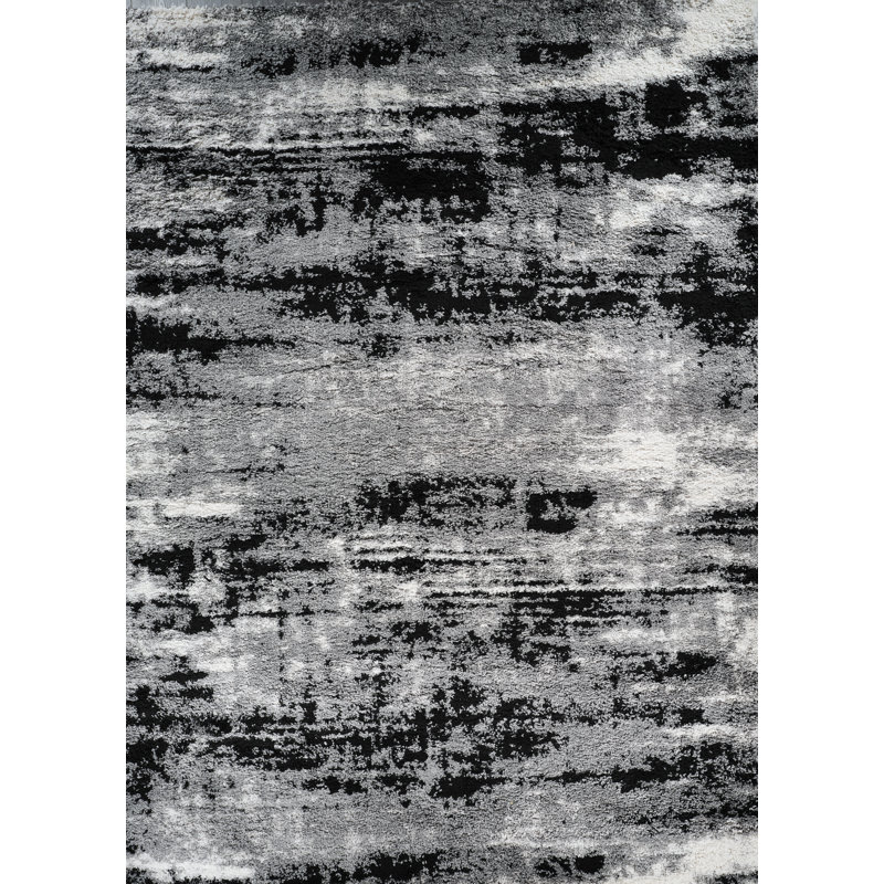 Tapis à poil long Armantas, Rectangle 7 pi 10 po x 10 pi