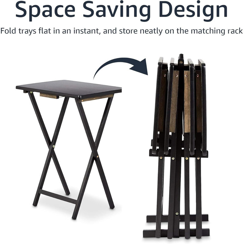 Ensemble de table basse 4 pièces Basic Basic, Noir