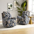 Hayti 27.2'' Wide Floral Manual Swivel Rocker Recliner (Set of 2)