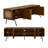  NTC Mossic TV Media Cabinet, Entertainment Center with Natural Rattan, Metal Legs, Modern Storage Console for Living Room and Bedroom, Effortless Assembly-1339120932-1311648043