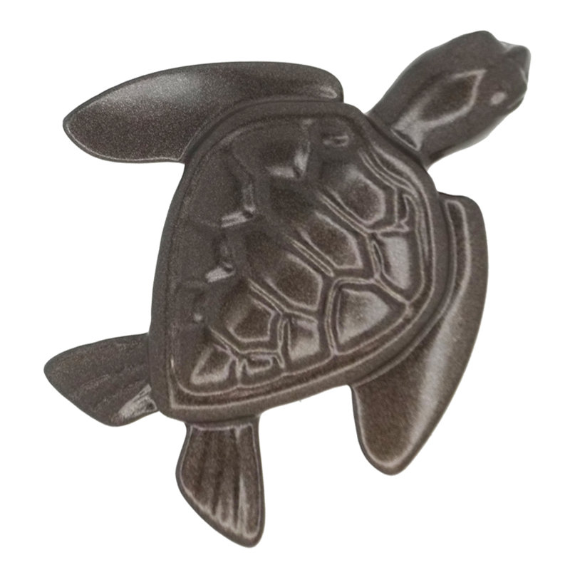2" Turtle Knob, Brushed Nickel, 2 3/8", 1
