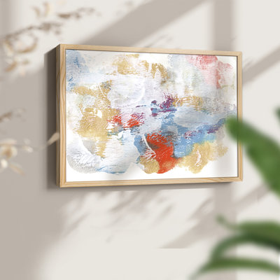 Whitewash Sunset II -Framed Print - Restickable