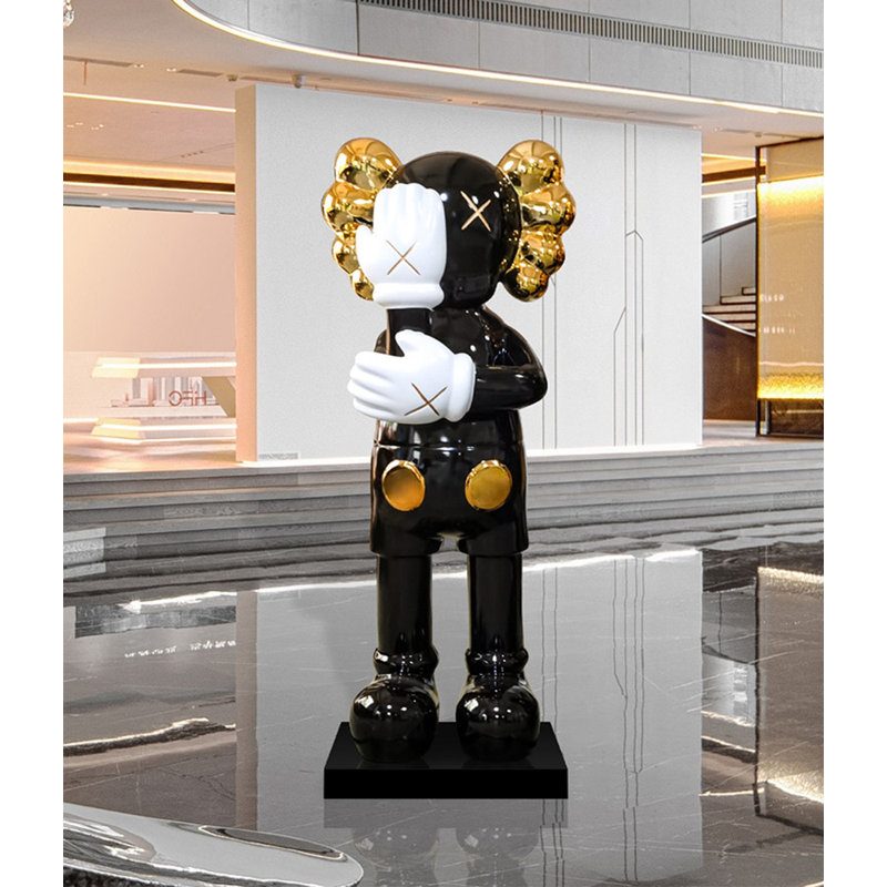 Statue moderne moderne KAWS