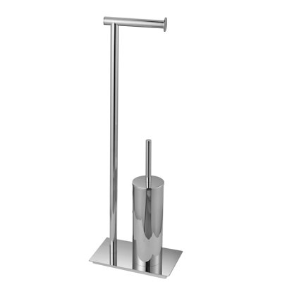 Aqua Rondo Free Standing Toilet Paper Holder