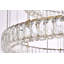 Lustre unique à 7 lumières à DEL avec accents en cristal Steveson-1910884329-1975565915