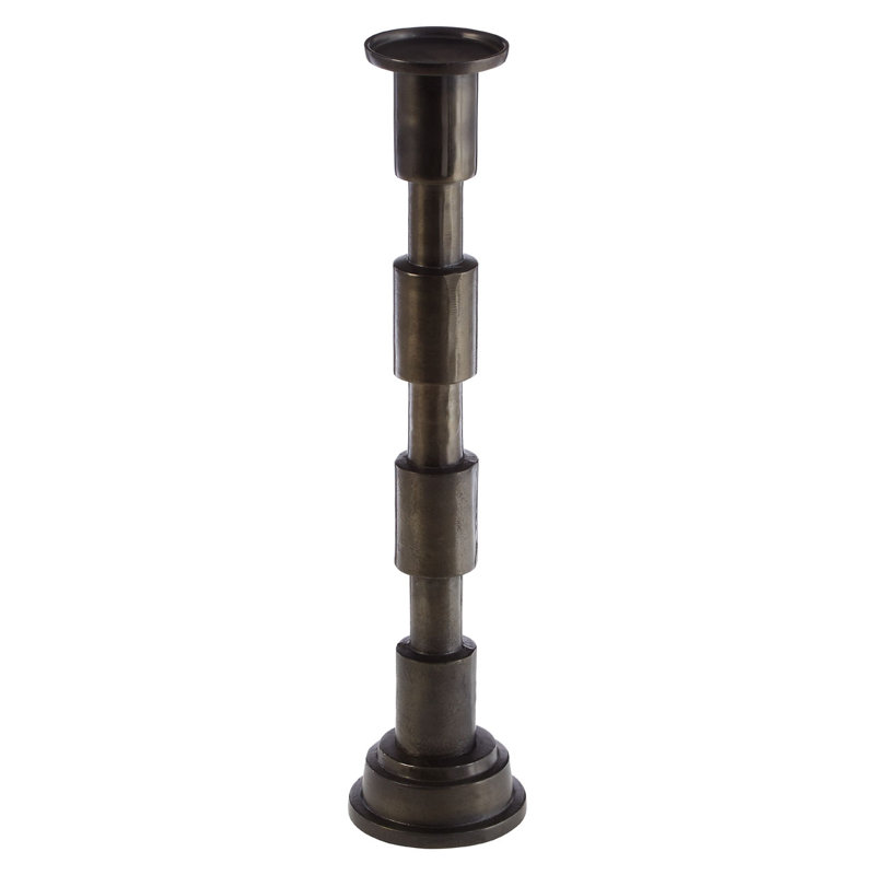 Zac Aluminum Floor Candlestick