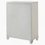 Commode de chambre blanche à 5 tiroirs
