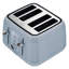 Dawn 1.7L Kettle & 4 Slice Toaster Stone Blue