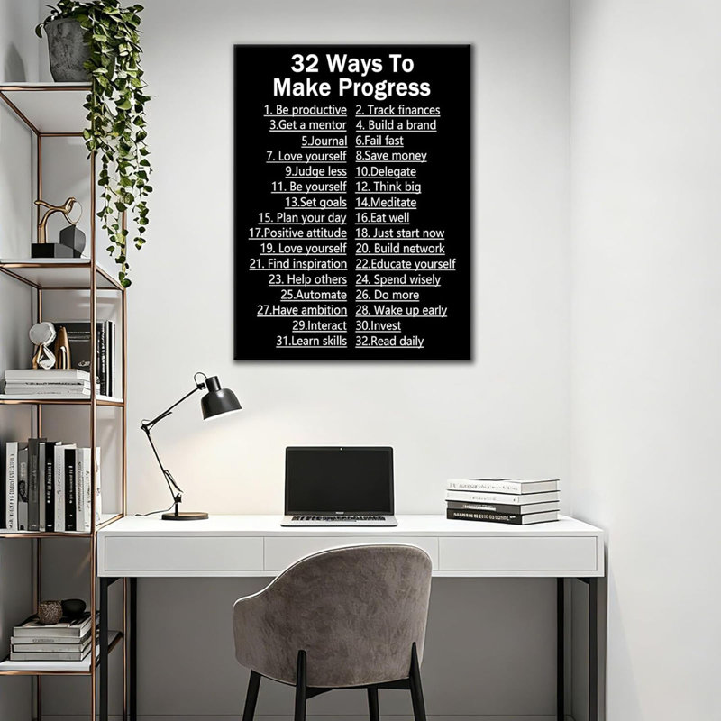 32 Ways To Make Progress