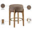 Tabouret de comptoir rembourré en tissu Maud-121555415-137995640