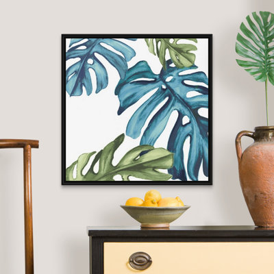«Palm Leaves I» par Eva Watts - reproduction d'art sur toile