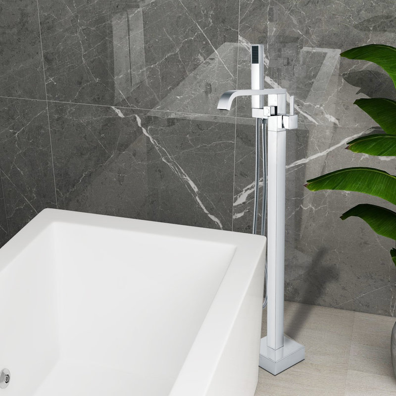 Floor Tub Spout, Chrome