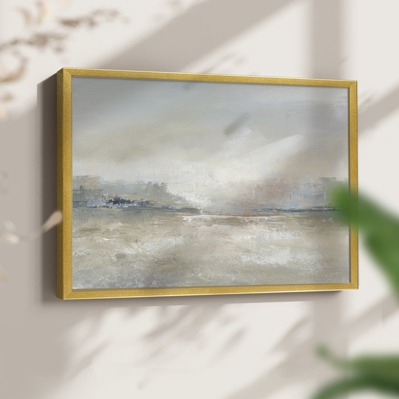 Horizon Haze -Framed Print - Restickable, 8" H x 10" W