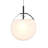 Cantina 1 - Light Satin Black Single Pendant-21970443-21970447