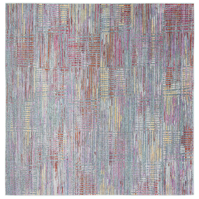 Tapis Langton Performance Abstract, Carré 6 pi