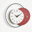 Horloges murales analogiques rondes rouges-242799585