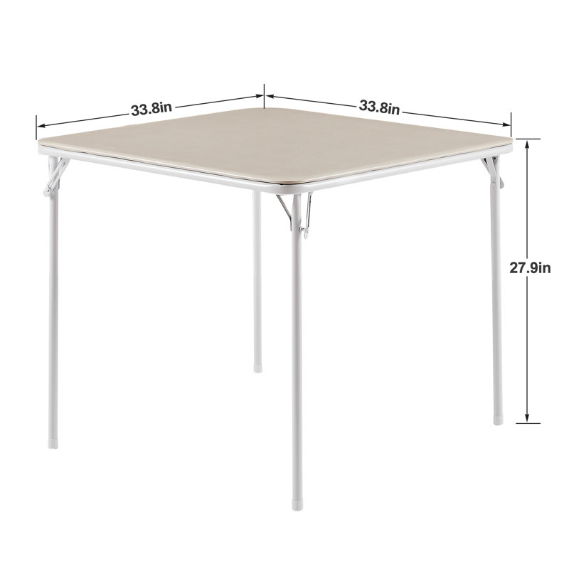 Table pour 4 joueurs Veleco 33,8 ", Beige