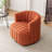 Bryonie Upholstered Swivel Barrel Chair-924692961