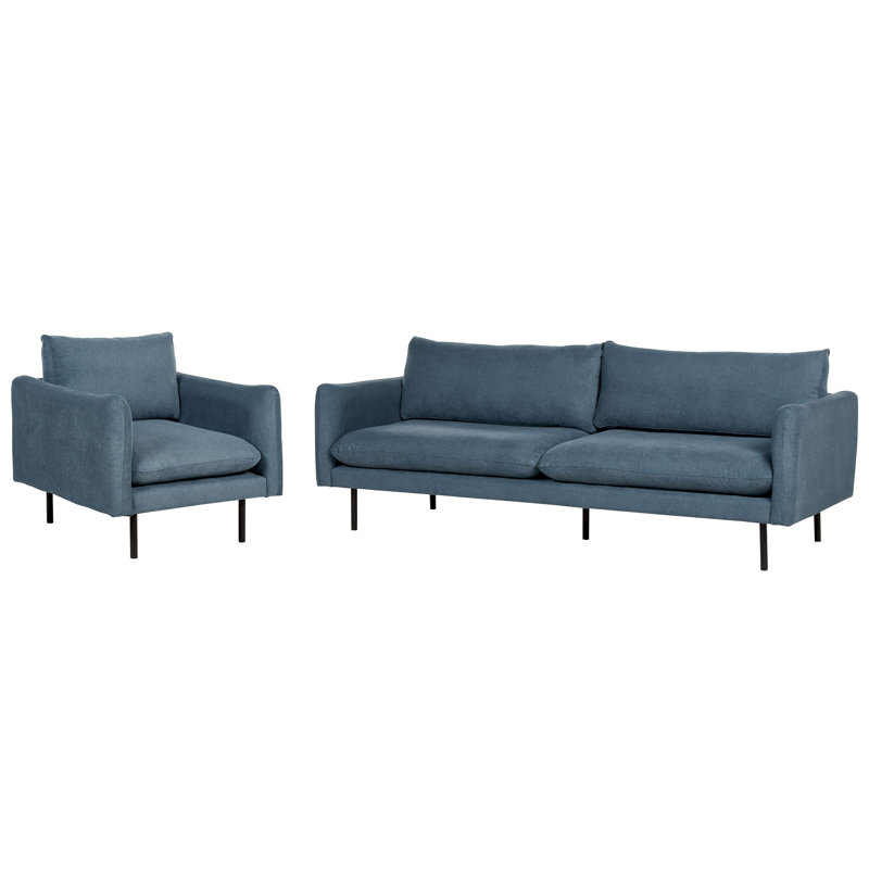Rachely 2 - Piece Living Room Set, Blue
