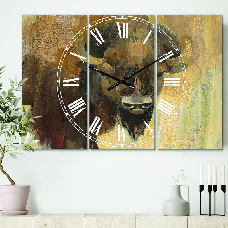 Très grande horloge murale Swigart