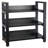 3 Tier Metal & Wood Shelf Shoe Multi Purpose Storage Display Racking Unit-330011557