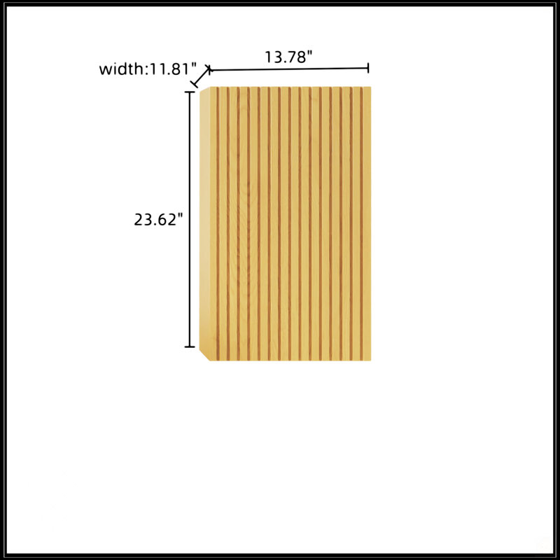 Armoire murale de 23 po de hauteur pour salle de bain