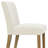Dawniel Set of 6 Linen Upholstered 18.5'' Seat Height Solid Wood Dining Chair-103707404