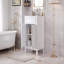 Meuble-lavabo 24 po avec lavabo supérieur, armoire de rangement moderne en bois massif, 2 portes à fermeture douce, tablette réglable-495055270