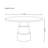 Simple Solid Wood Design Round Dining Table