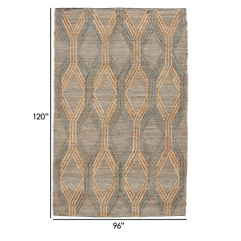 Geometric Area Rug, Rectangle 8' x 10'