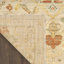 Tapis taupe multicolore rétro 8 pi x 10 pi Tharun-2027005363-2017204054