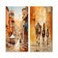 Arabo-arabe le long de la route de la soie I - ensemble de 2 décorations murales City Buildings-102583477-102583474