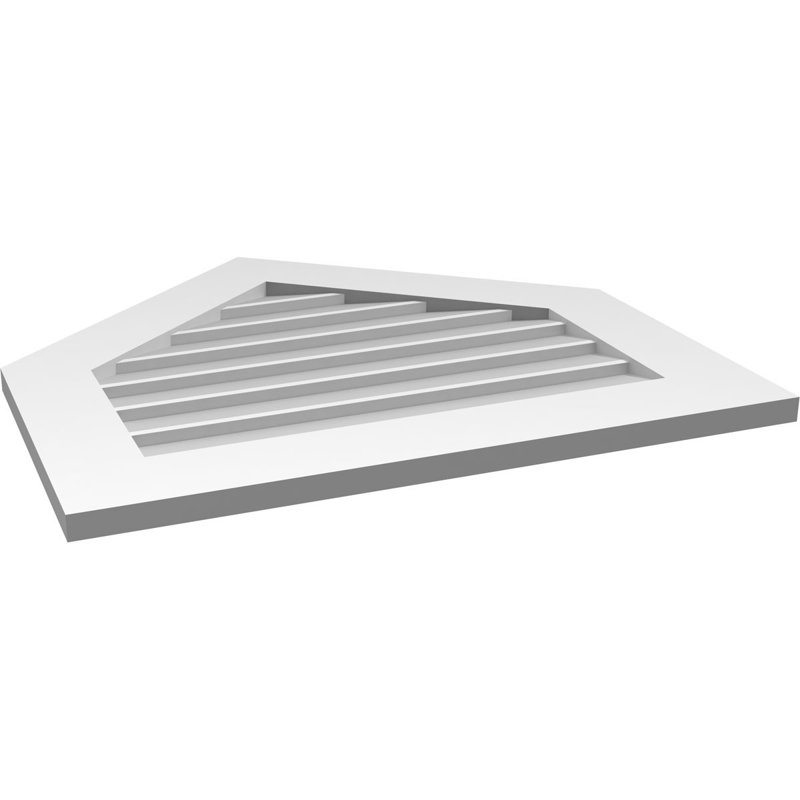 Ventilateur à pignon en uréthane non-fonctionnel Signature, H 26 po x l 28 po x P 1 po
