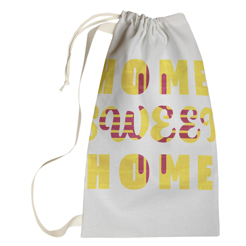 Fabric Laundry Bag with Handles, Large (76.5" H x 29.5" W x 1.5" D), New Mexico