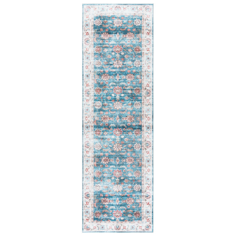 Msrw Arizona 112 Performance Machine Washable Oriental Rug, Runner 2'6" x 8'