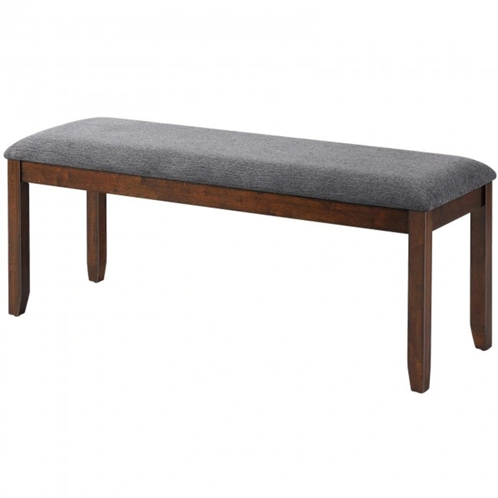 Red Barrel Studio® Caeron Linen Blend Upholstered Bench & Reviews 