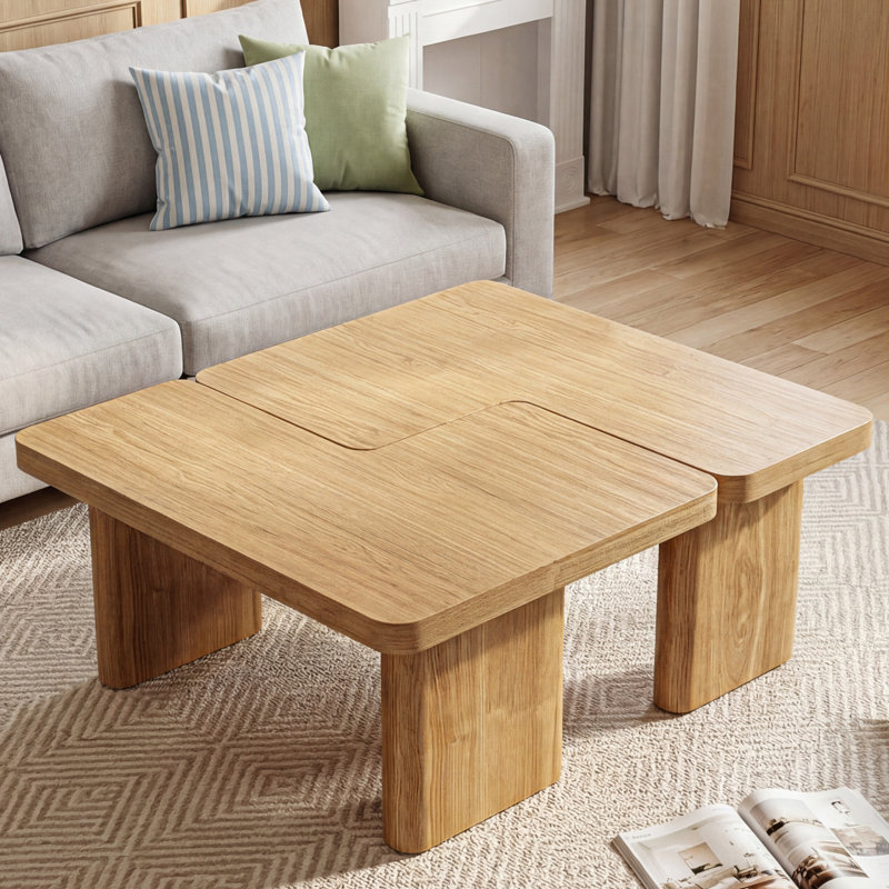 51.38-inch modern multi-piece design coffee table