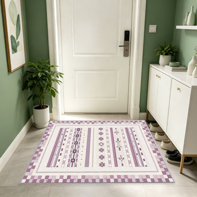Sage Green Kilimern Geometric area rugs for Living Room, Soft and Comfortable, Suitable for all seasons, easy to maintain, machine washable Indoor floor mat, Under Table Farmhouse suitable for Bedroom, Dining Room, Study,  Balcony, Home Decor Patio