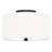 Ellis Fabric Semi Flush Mount-1088847109-1088847108