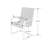 6 - Person Patio Dining Set With C-spring Dining Armchairs-990644112
