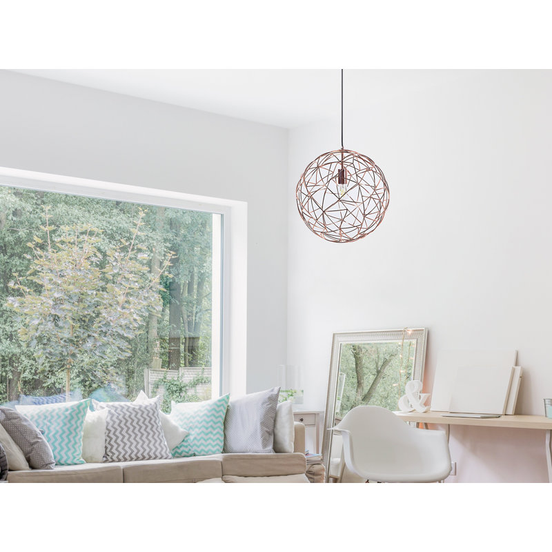 Verlin 1 - Light Sphere Pendant, Copper