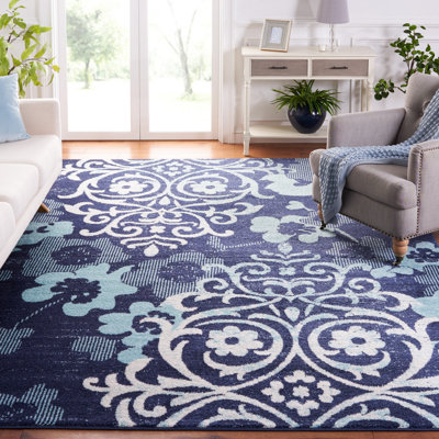 Ajnesh Performance Floral Rug