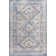 Peregrine Ornate Geometric Medallion Blue Rug