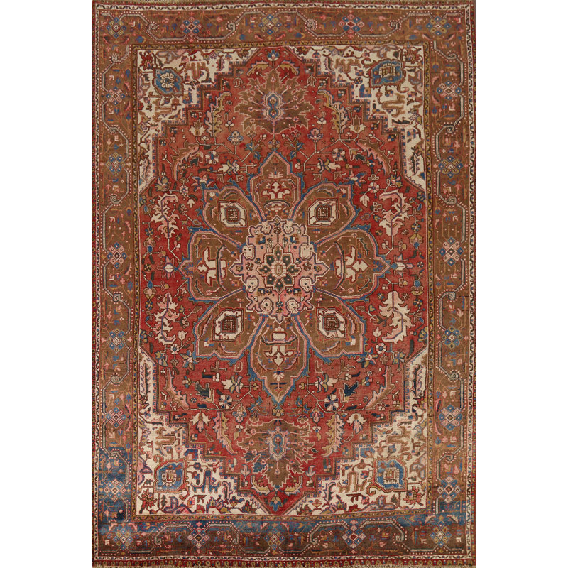 Tapis fait à la main 8 x 11