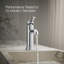 Robinet de lavabo vasque à poignée simple avec drain occasion-75081502