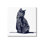 Au-846-Toile, motif de chat noir sur toile par Emily Kalina
