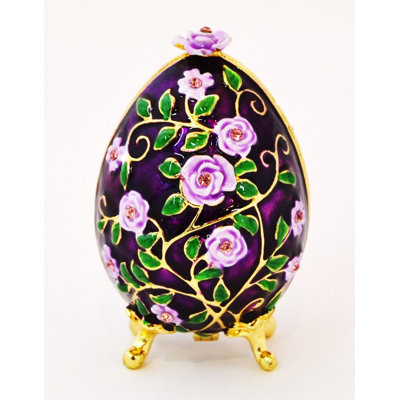 Faberge Metal Decorative Box