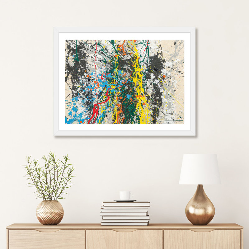 «A Momentary Lapse # 1» par Shawn Jacobs - reproduction d'art, Papier encadré blanc, H 24 po x l 32 po x P 1 po