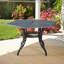 Table en mailles hexagonales Cayman Arch II