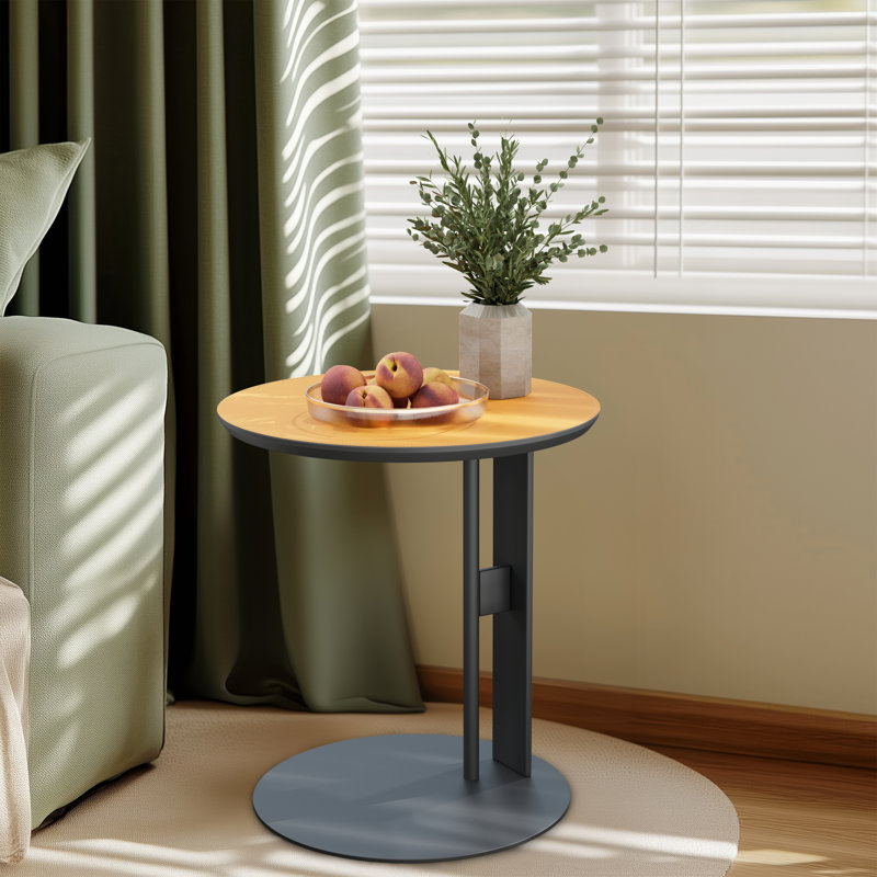 Corvyn Frame End Table, Orange